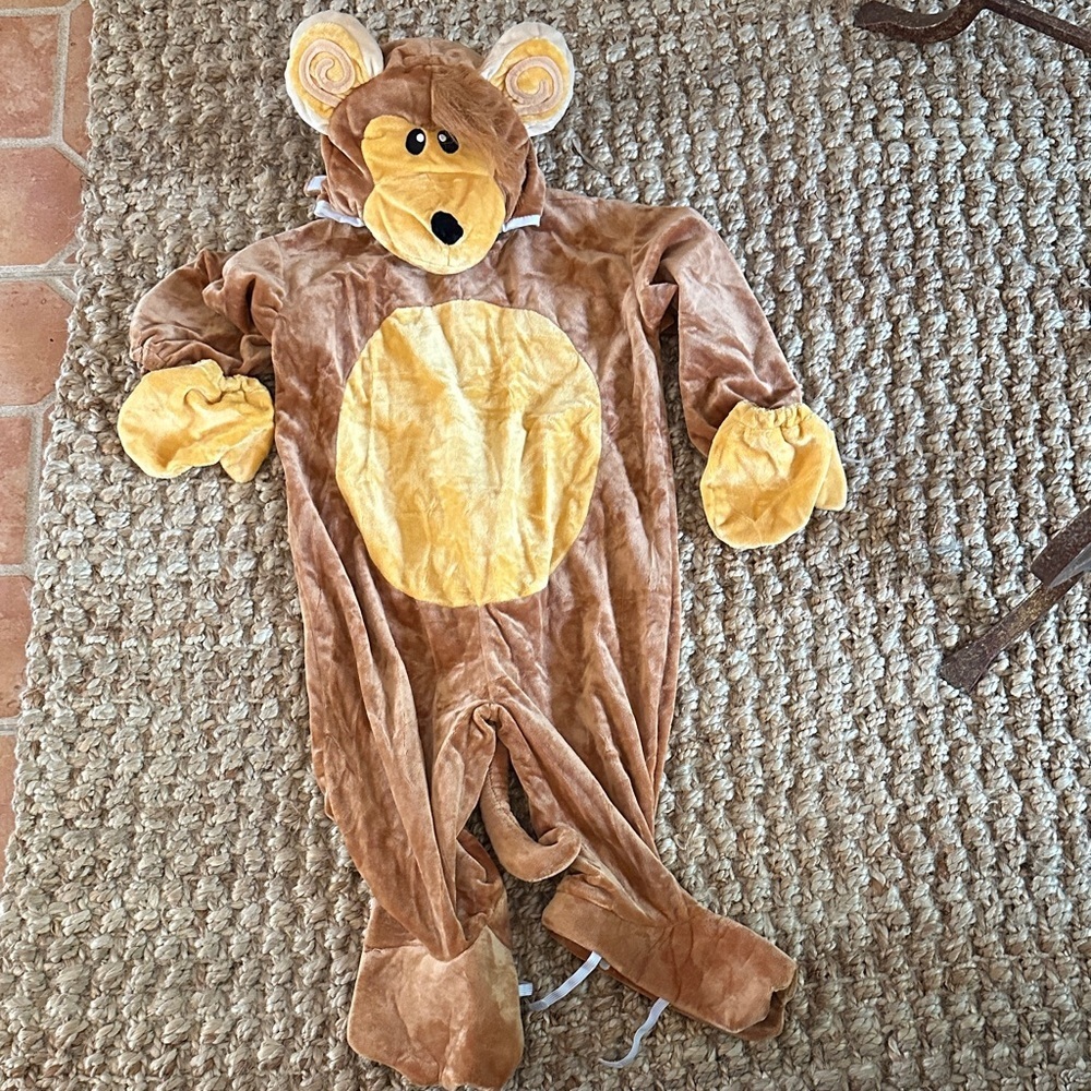 UNDERWRAPS MONKEY COSTUME FOR INFANTS, MEDIUM 18-24